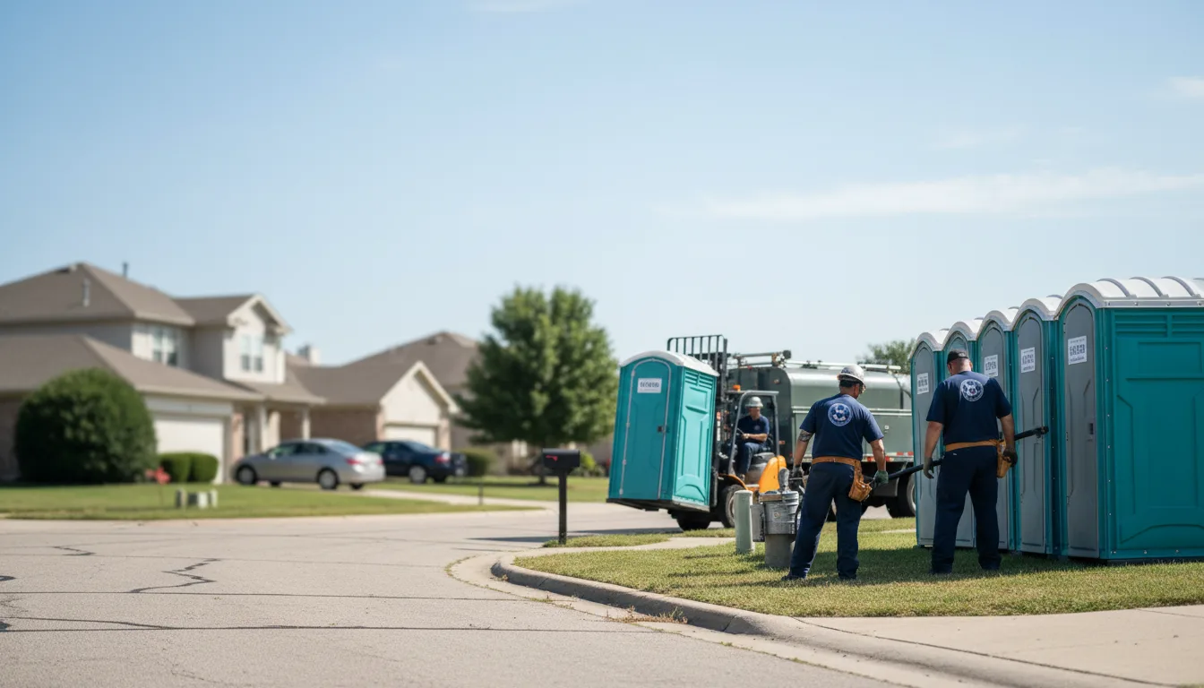 Porta Potty Rental in Goodwell, OK near me